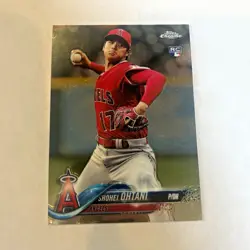 Topps 2018 CHROME UPDATE Shohei Ohtani Rookie RC #HMT1 Los Angeles Angels - Image 1