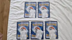 5 X Pokemon TCG Pikachu At The Museum Jumbo Oversized Promo Card (Sealed) - Image 4