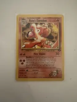 BLAINES CHARMELEON 31/132, 2000 POKEMON GYM CHALLENGE SET - EXC - Image 1