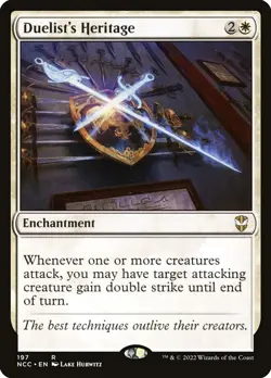MTG Duelist's Heritage (197/519) Streets of New Capenna Commander LP - Image 1