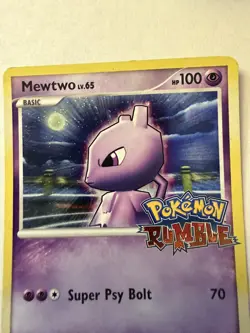 Pokemon Rumble Mewtwo Holo 9/16 - Pokemon TCG - Image 2