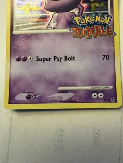 Pokemon Rumble Mewtwo Holo 9/16 - Pokemon TCG - Image 3