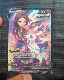 The Pokemon Company Sylveon V TG14/TG30 Brilliant Stars TG Holo Ultra Rare 200HP - Image 2