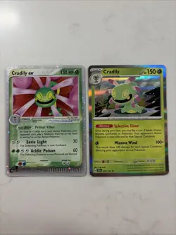Pokemon TCG Cradily EX Holo Card Team Magma vs Team Aqua 90/95 - Image 1