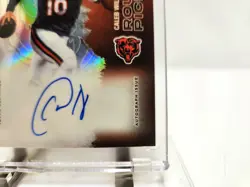 2025 Topps Signature Class Caleb Williams Chrome Autograph On Card Chicago Bears - Image 5
