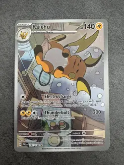Pokemon TCG - SV Paldea Evolved - Raichu 211/193 Illustration Rare - Image 1