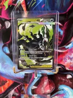 Pokemon TCG Mega Darkrai EX 101/084 Pitch Black Full Art NM Near Mint - Image 1