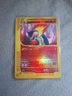 Typhlosion 028/165 Expedition Base Set Reverse Holo E Series - Image 1