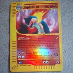 Typhlosion 028/165 Expedition Base Set Reverse Holo E Series - Image 2