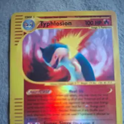 Typhlosion 028/165 Expedition Base Set Reverse Holo E Series - Image 3