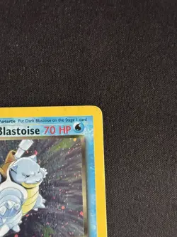 🚀 WOTC 1999 Team Rocket 1st Edition Dark Blastoise Holo 3/82 Vintage - Image 3