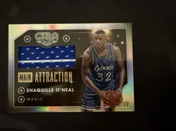 Panini Gala 2015-16 Shaquille O'Neal Magic Main Attraction No.35 Patch /60 - Image 1