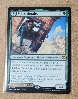 MtG Spider-Man: Miles Morales / Ultimate Spider-Man M/NM SPM #0108 - Image 1