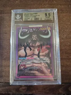 2024 One Piece Leader Collection Premium Card Collection #001 Kaido BGS 9.5 - Image 1