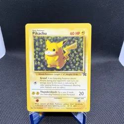 Wizards of the Coast Pikachu #1 1999 Black Star Promo Rare Condition LP - Image 1