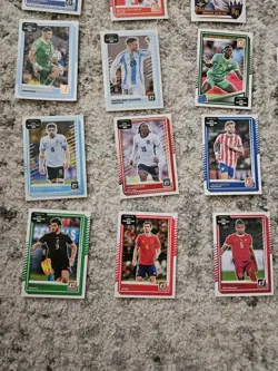 Donruss 2026 Road to FIFA World Cup Soccer 56-Card Lot Inserts Rookies - Image 5