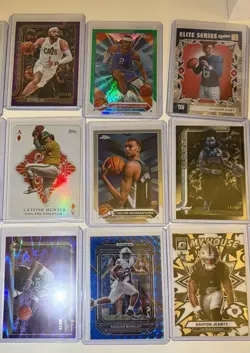 Raw sports card lot 29 cards check photos for cards. $380 value - Image 3