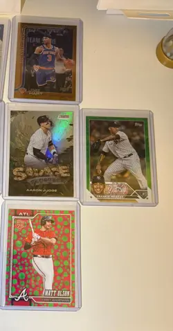 Raw sports card lot 29 cards check photos for cards. $380 value - Image 4