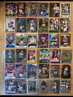 HUGE! NFL Lot Of 387 Rookie Cards & Inserts, Some #'d, All The Best Players 👀 - Image 2