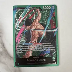 Roronoa Zoro OP12-020 Leader One Piece CCG Alternate Art EN 5000 Power - Image 1