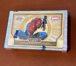 2026 SDCC TOPPS EXCLUSIVE LIMITED EDITION MARVEL SPIDERMAN MINT BOX CARDS SEALED - Image 1