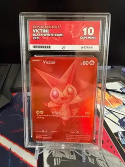 Pokemon TCG - Victini - Black Bolt - 171/086 - ACE 10 Perfect SubGrades - Image 1