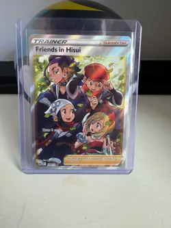 Pokemon TCG Friends in Hisui (Full Art) Crown Zenith 148/159 Holo Ultra Rare - Image 1