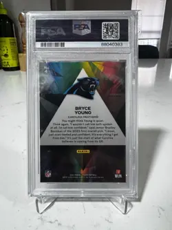 PANINI 2023 BRYCE YOUNG PRIZMATIC SILVER PRIZM RC #4 PSA 10 - Image 2