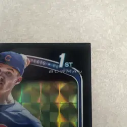 2025 Bowman Draft - Chrome Dominick Reid #BDC-53 Black Mojo Refractor /10 (RC) - Image 4