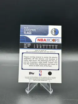 2025-26 Topps NBA Hoops Silver Holo Cooper Flagg #35 RC - Image 2