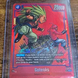Bandai Dragon Ball Super Gotenks FS02-03 Super Rare Foil Battle Card - Image 1