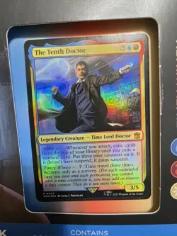 Doctor Who Universes Beyond: Timey Wimey Commander Deck Factory Sealed - Image 4