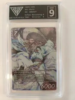 Finally Fantasy TCG Opus 9 - Fusoya 9-094L Full Art Holo - Graded 9 - Image 1