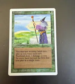 Magic: The Gathering Fastbond Revised Edition Green Enchantment Regular English - Image 1