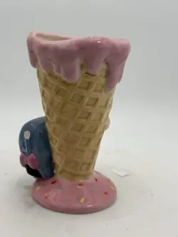 🌟 Disney Store Winnie The Pooh Eeyore Ceramic Ice Cream Holder Cup 🌟 A/F - Image 5