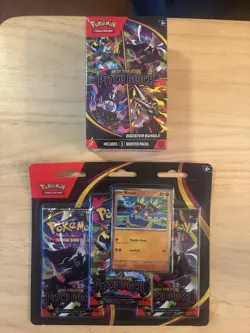 Pokemon Pitch Black Lot Of 2 Booster Bundle And 3 Pack Blister - Image 1