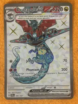 The Pokemon Company Dragapult ex 200/167 Sv06 Twilight Masquerade UR FA Holo EN - Image 1