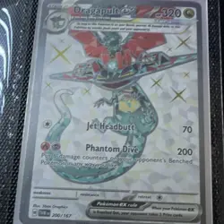 The Pokemon Company Dragapult ex 200/167 Sv06 Twilight Masquerade UR Holo FA EN - Image 1