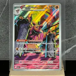 Conkeldurr 127/086 Illustration Rare Holo [SV: Black Bolt] [NM] - Image 1