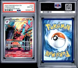 Pokemon Conkeldurr Sv: Black Bolt 127/086 Illustration Rare Holo PSA 10 low pop - Image 2