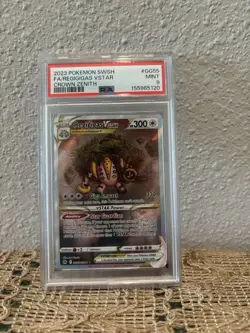 Regigigas VSTAR GG55/GG70 SWSH: Crown Zenith: Galarian Gallery Holo PSA 9 - Image 1