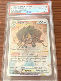Regigigas VSTAR GG55/GG70 SWSH: Crown Zenith: Galarian Gallery Holo - Image 1