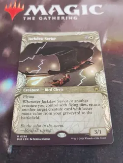 Mtg. Jackdaw Savior. Foil Showcase. Bloomburrow. Nm - Image 1