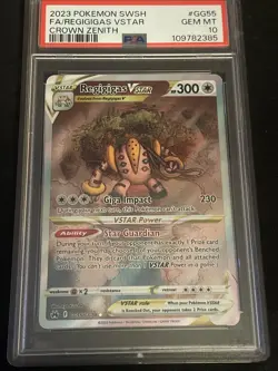 Regigigas VSTAR GG55/GG70 SWSH: Crown Zenith: Galarian Gallery Holo - Image 1