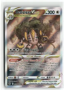 Pokemon SWSH: Crown Zenith: Galarian Gallery Regigigas VSTAR GG55/GG70 Holo - Image 1