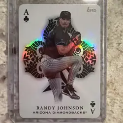 2023 Topps Series 1 All Aces Randy Johnson Arizona Diamondbacks AA-4 Insert - Image 1