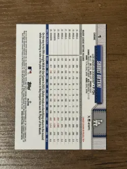 Topps Chrome 2026 Shohei Ohtani #1 Image Variation - Image 2