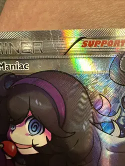 Pokemon TCG Hex Maniac 075A/098 Alternate Art Trainer Full Art Promo Holo - Image 2
