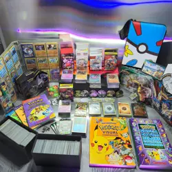 Massive Pokemon Card Lot Collection - Sealed Pack Flareon VMAX Promo Binder Bulk - Image 3