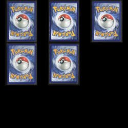 5x Pikachu Pokemon TCG Card Collection Lot Unique Electric Non Holo - Image 2
